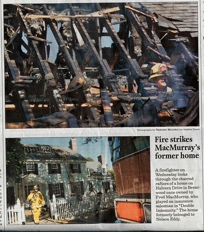 Nelson Eddy Halvern Home Fire 2010