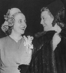 Margaret Truman and Jeanette MacDonald