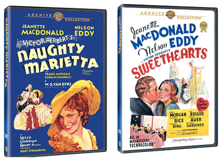 Jeanette MacDonald Nelson Eddy DVD Release!