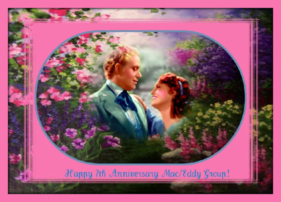 Jeanette MacDonald Nelson Eddy 7th Anniversary