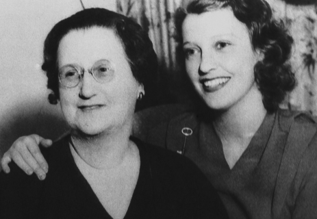 Jeanette MacDonald and her mother Anna